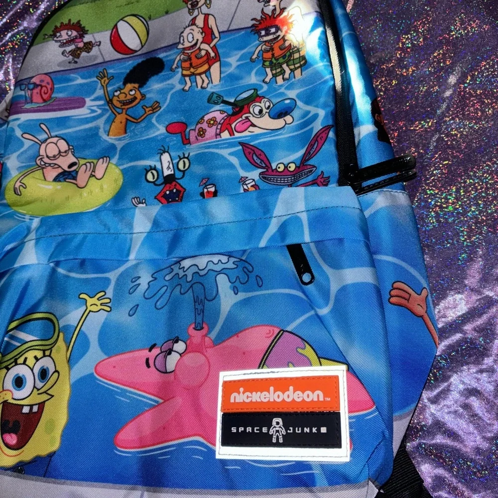 Nickelodeon Space junk Backpack